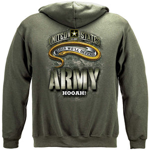 More Picture, Army Strong Camo Snake Premium Long Sleeves