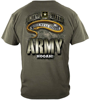 More Picture, Army Strong Camo Snake Premium Long Sleeves
