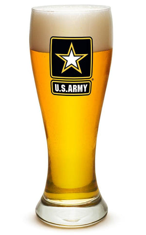 More Picture, Army Star Logo 23oz Pilsner Glass Glass Set