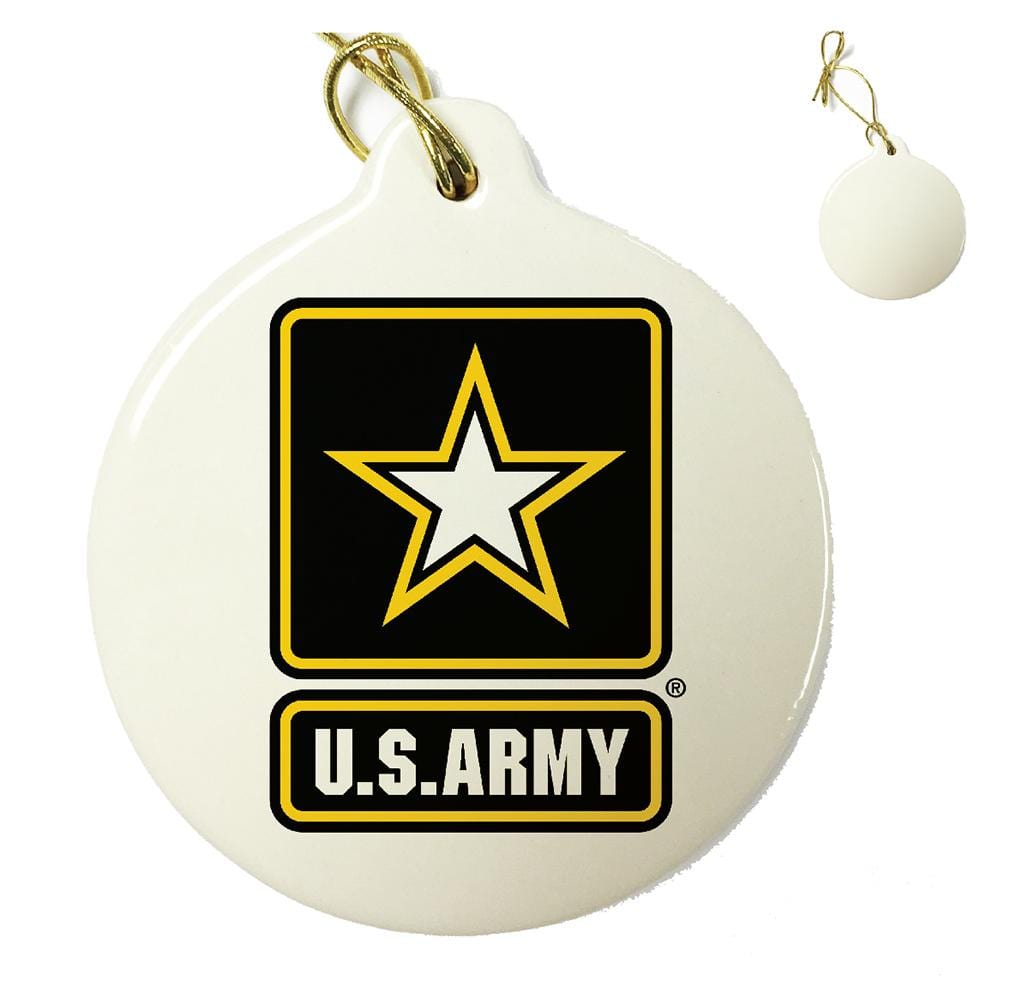 Army Logo Christmas Tree Ornaments