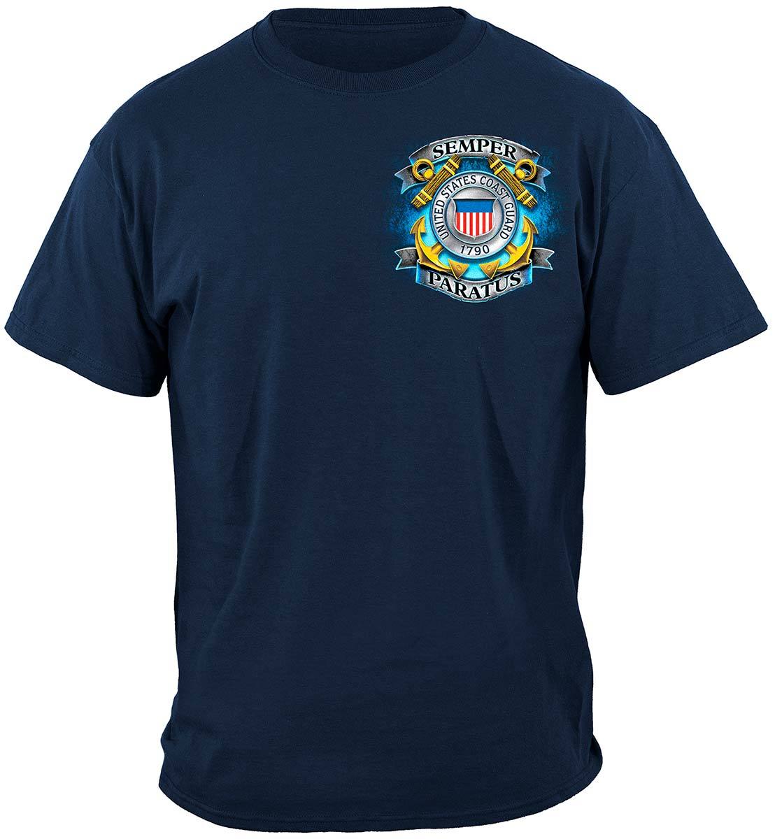 True Heroes Coast Guard Premium Long Sleeves
