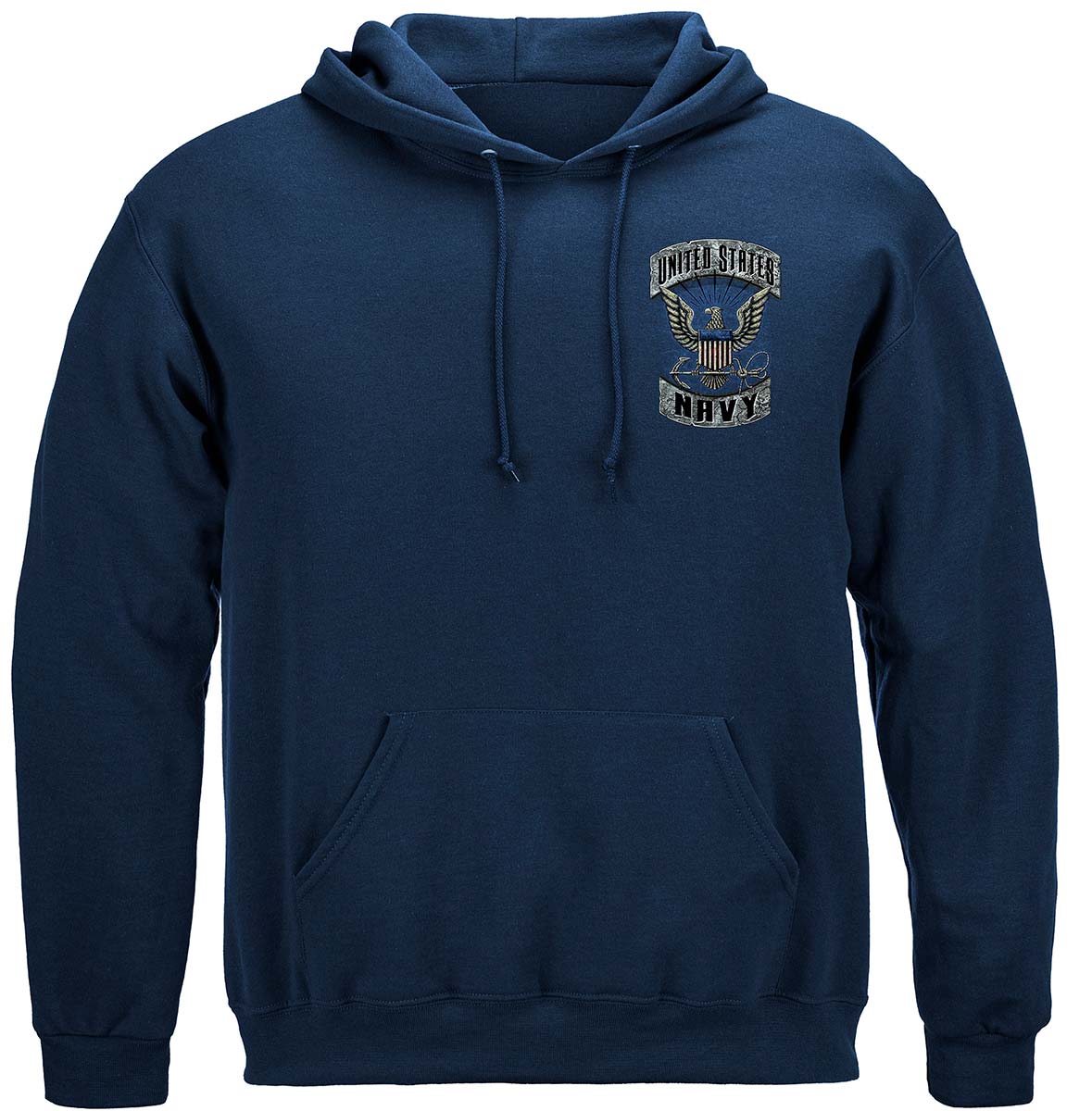 Navy Eagle In Stone Premium Long Sleeves