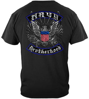 More Picture, Us Navy Steel Wings Biker Rocker Silver Foil Premium Hooded Sweat Shirt
