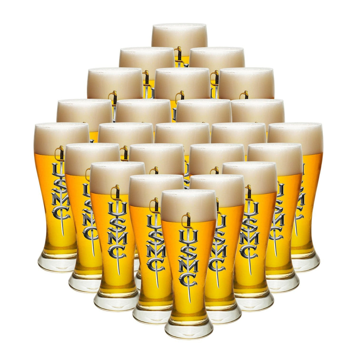 USMC Sword Pilsner Glass