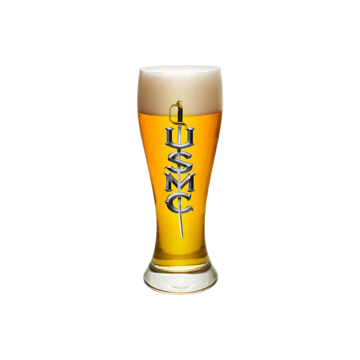 USMC Sword Pilsner Glass