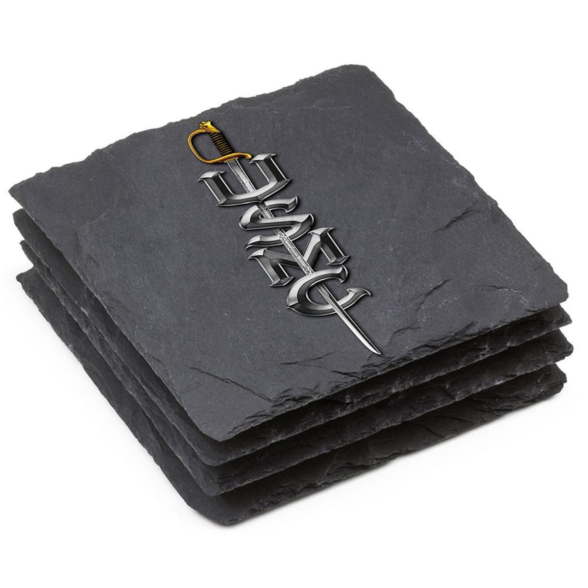 USMC Sword Coaster Black