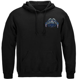 More Picture, Land Of The Free Wall Premium Men's Hooded Sweat Shirt
