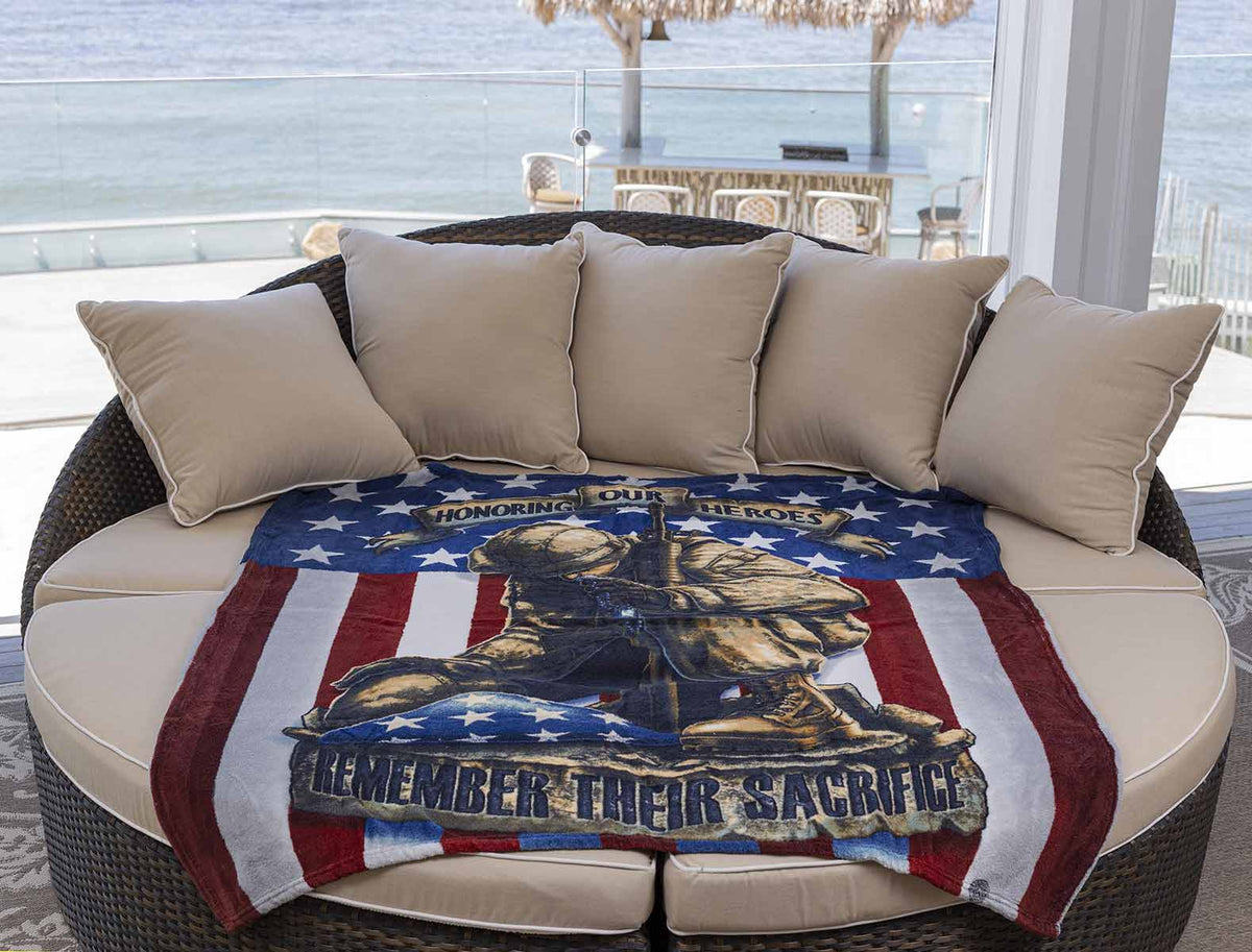 Honor Our Heroes Premium Blanket