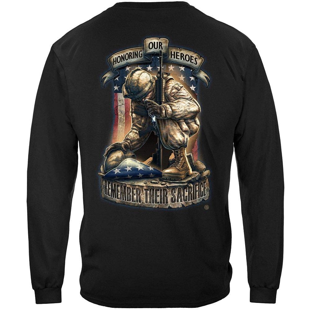 Honor Our Heroes Premium Men&#39;s Long Sleeve