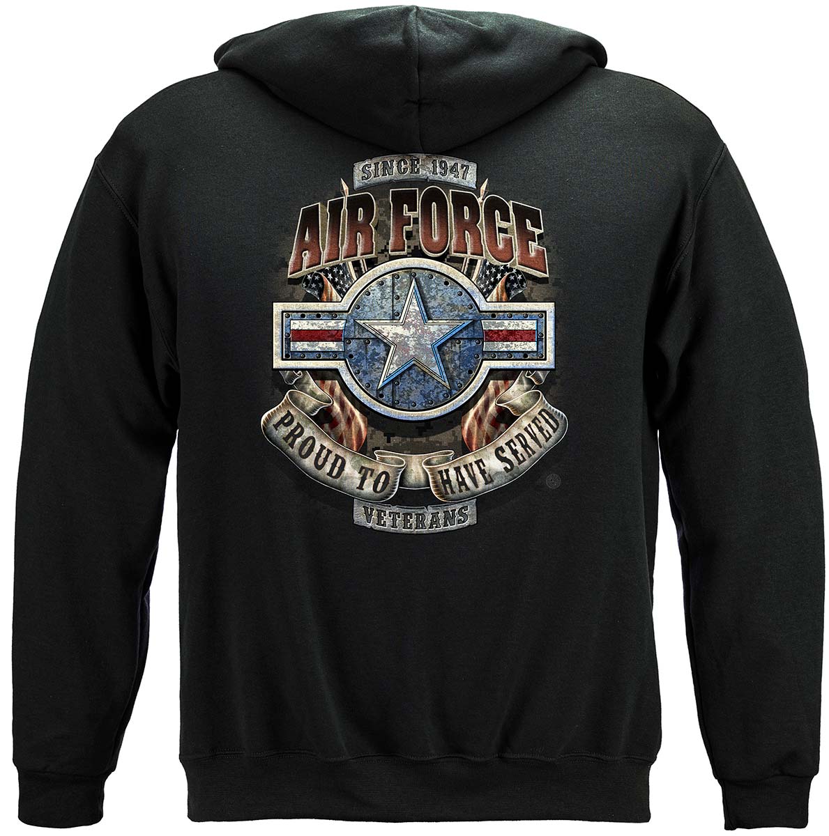 Air Force Proud To Have Served Premium Hooded Sweat Shirt