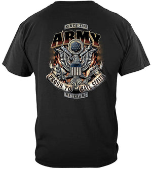More Picture, Army Proud To Have Served Premium Hooded Sweat Shirt
