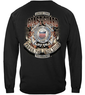 More Picture, Coast Guard Proud To Have Served Premium T-Shirt