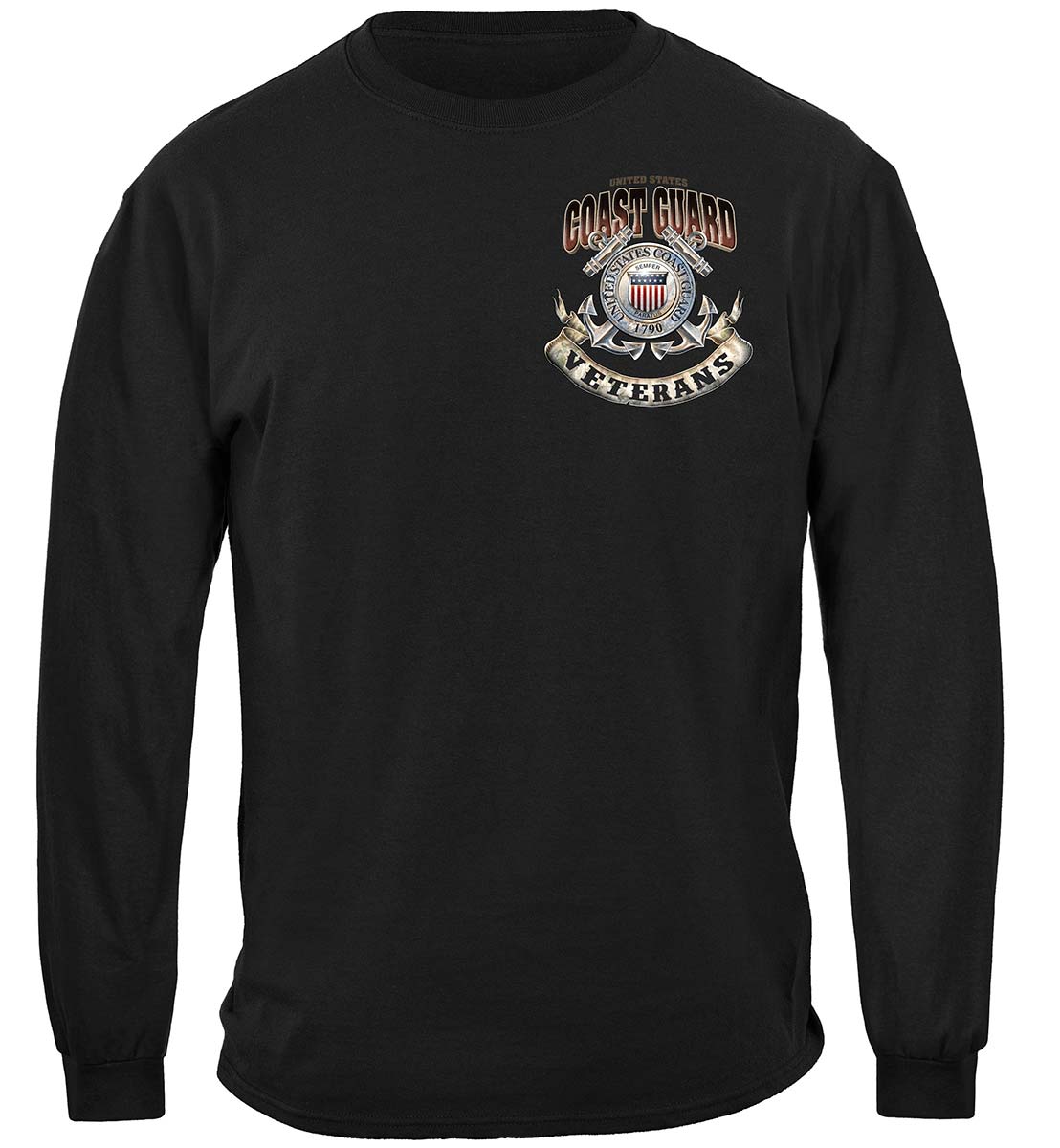 Coast Guard Proud To Have Served Premium Hooded Sweat Shirt