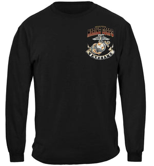 More Picture, Marines Proud To Have Served Premium Hooded Sweat Shirt