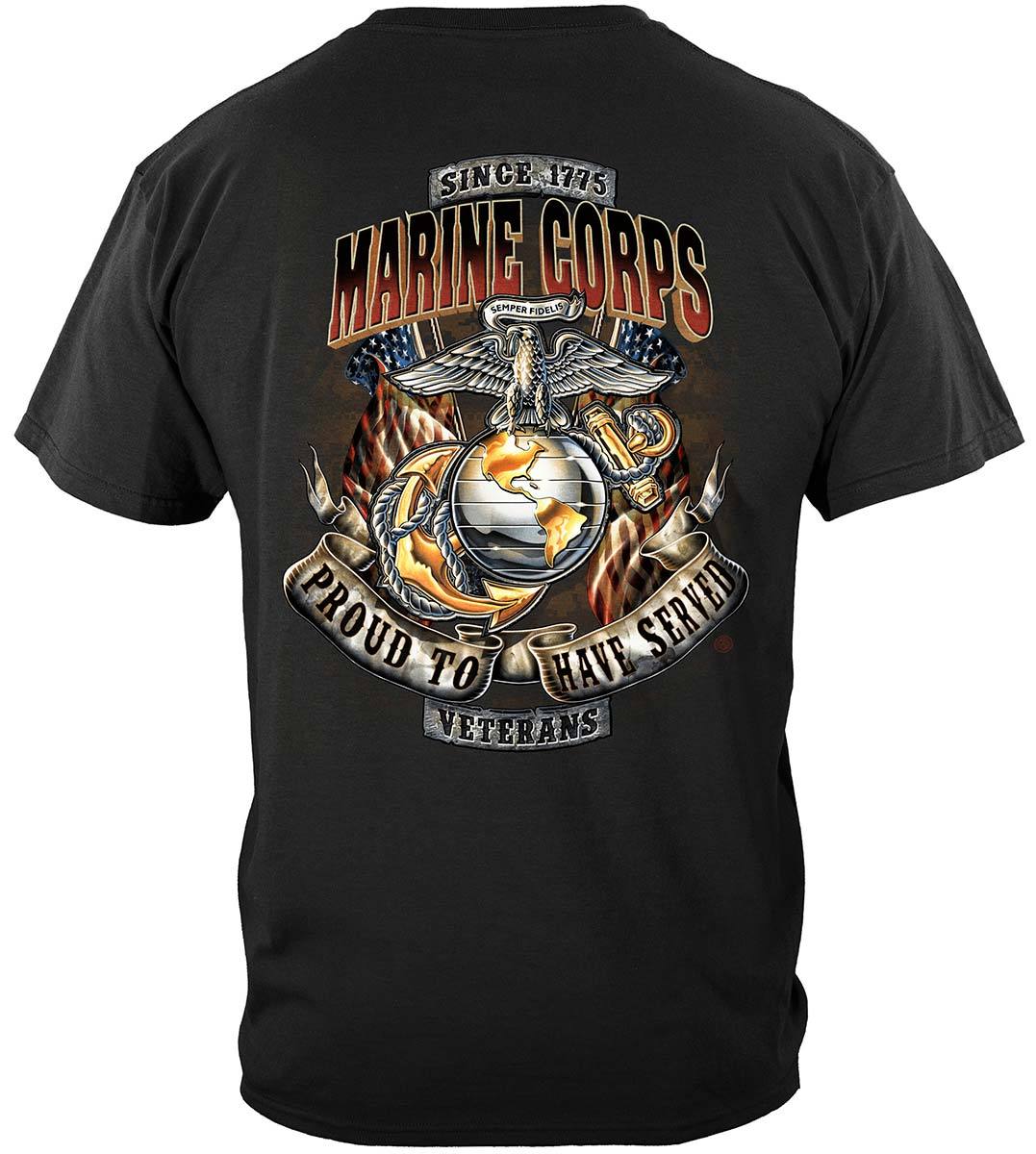 Marines Proud To Have Served Premium Long Sleeves