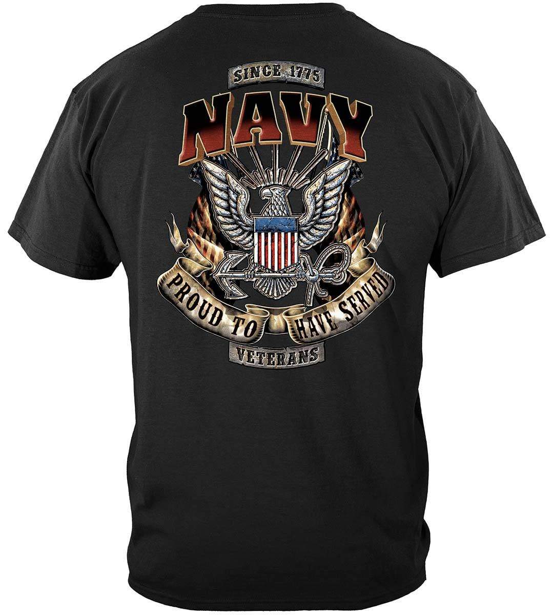 Navy Proud To Have Served Premium Long Sleeves