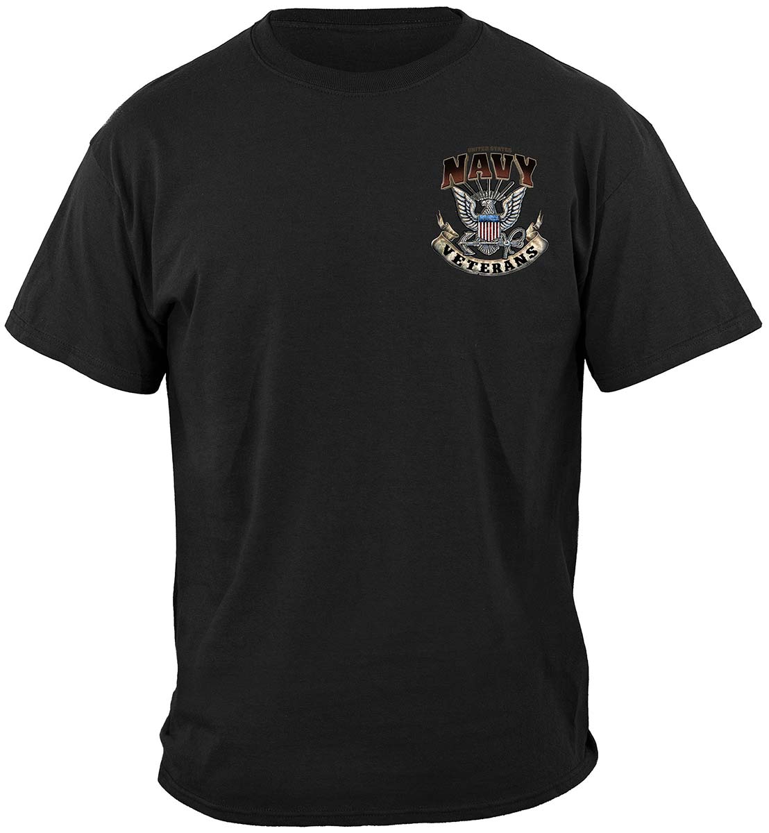 Navy Proud To Have Served Premium Hooded Sweat Shirt