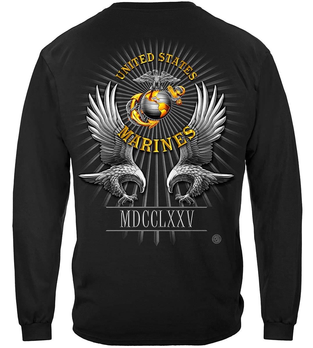 USMC Marine Corps Founded Date 1775 Premium T-Shirt