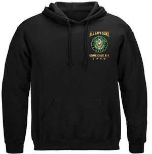 More Picture, US Army All Gave Some Premium Hooded Sweat Shirt