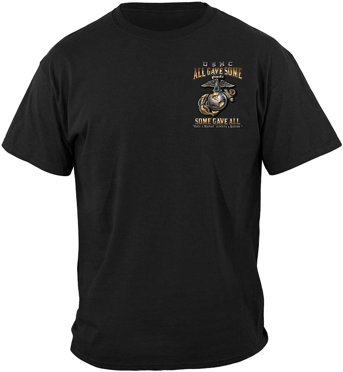 USMC Marine Corps All Gave Some Premium Hooded Sweat Shirt