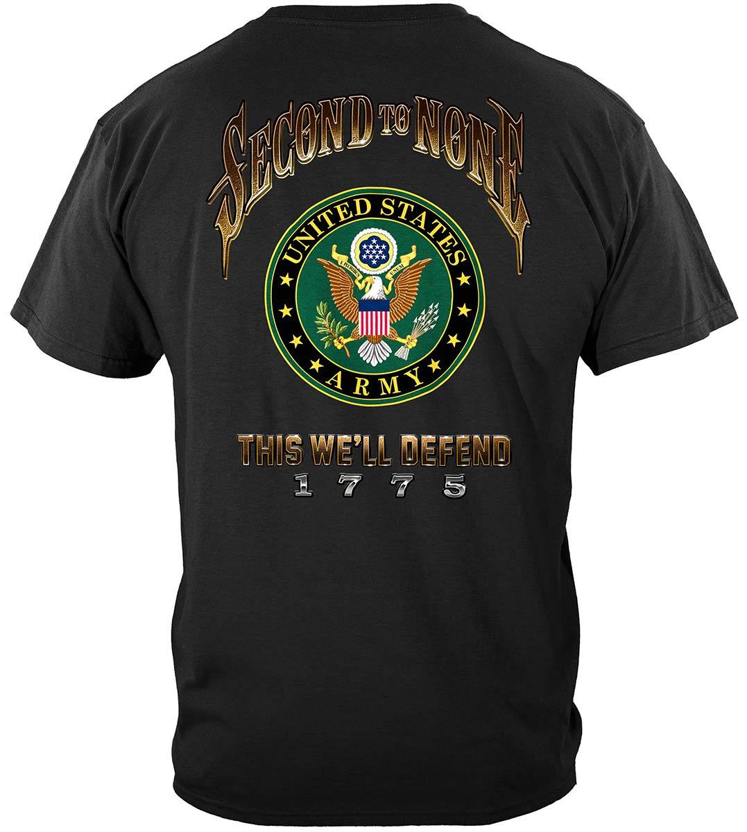 US Army Second To None Premium T-Shirt