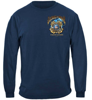 More Picture, US Coast Guard Second To None Premium Long Sleeves