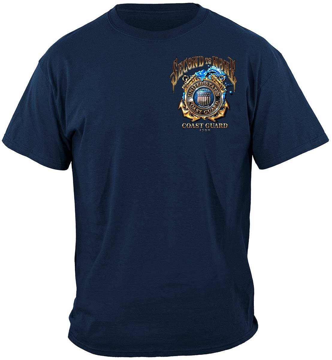 US Coast Guard Second To None Premium T-Shirt