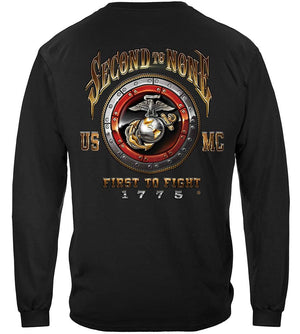 More Picture, USMC Second To None Premium Hooded Sweat Shirt