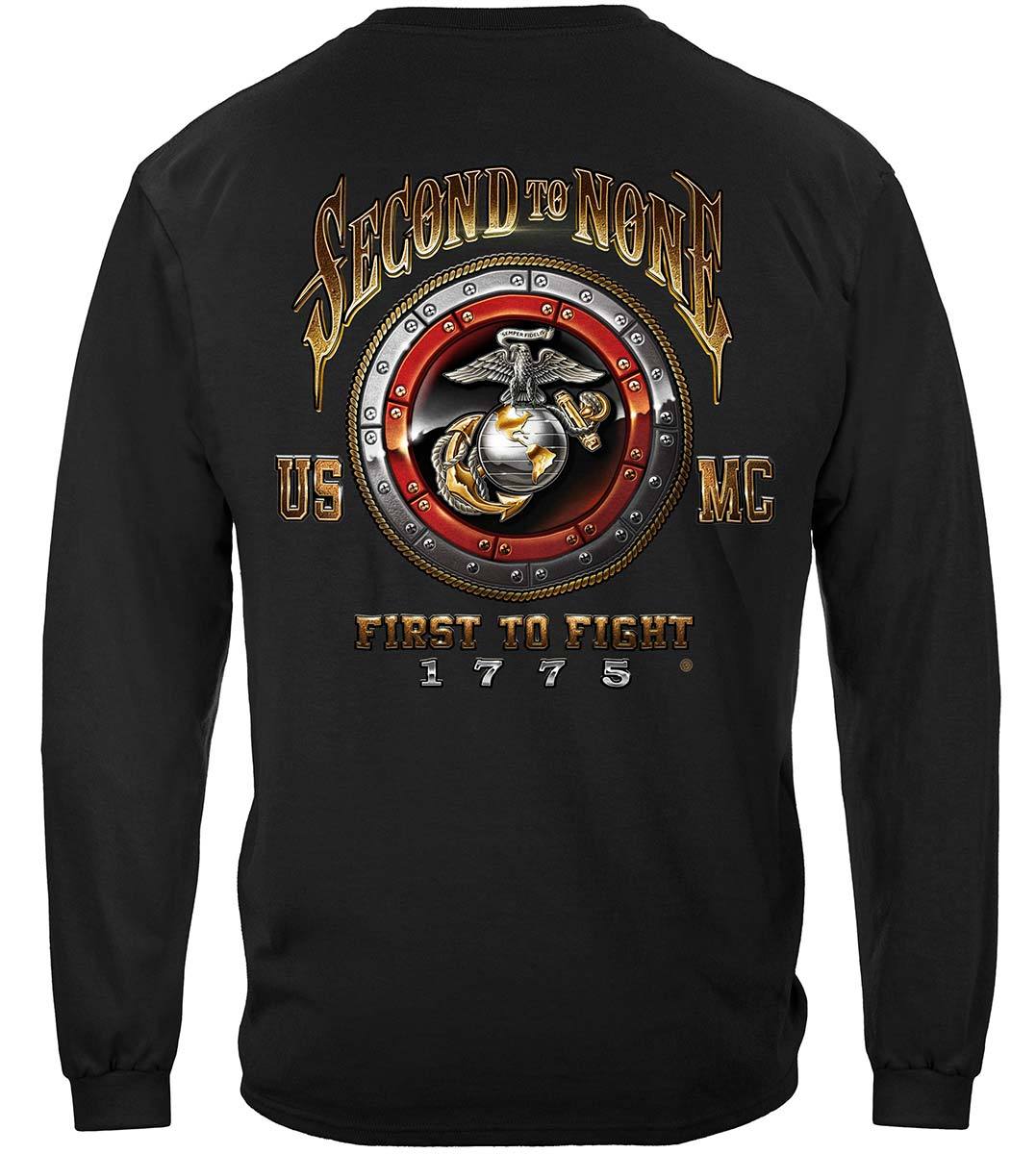 USMC Second To None Premium Long Sleeves