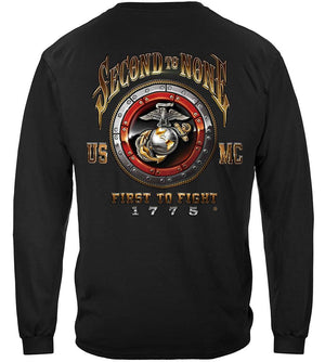 More Picture, USMC Second To None Premium T-Shirt