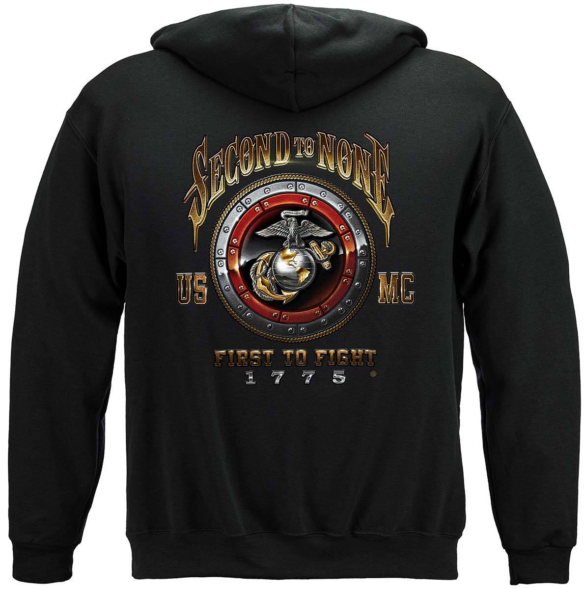 USMC Second To None Premium T-Shirt