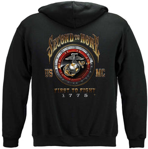 More Picture, USMC Second To None Premium T-Shirt