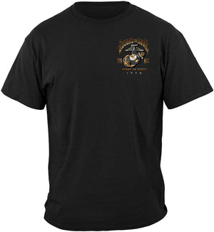 More Picture, USMC Second To None Premium T-Shirt