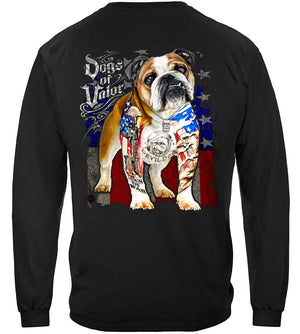 More Picture, Dogs Of Valor Bull Dog Premium T-Shirt