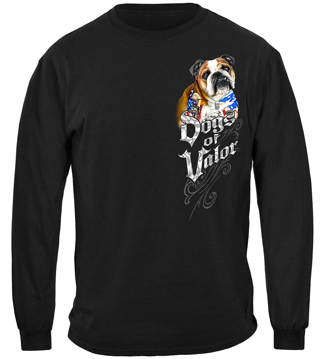 Dogs Of Valor Bull Dog Premium T-Shirt