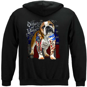 More Picture, Dogs Of Valor Bull Dog Premium Long Sleeves
