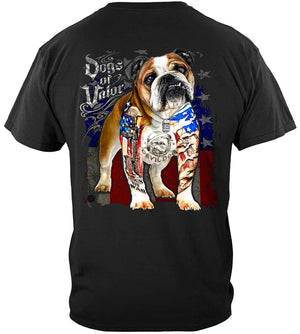 More Picture, Dogs Of Valor Bull Dog Premium T-Shirt