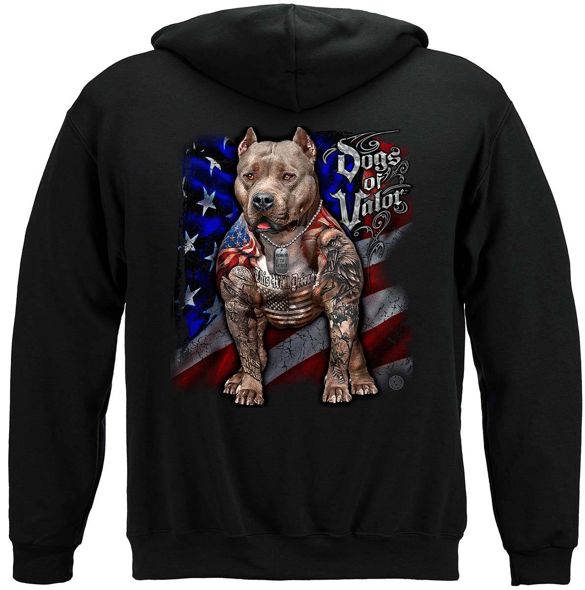 Dogs Of Valor This We&#39;ll Defend Pit Bull Premium Long Sleeves