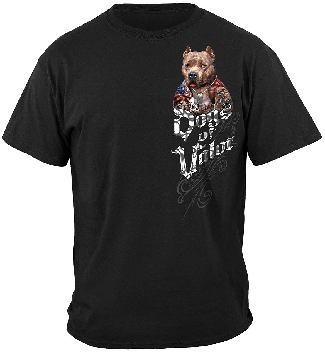 Dogs Of Valor This We&#39;ll Defend Pit Bull Premium T-Shirt