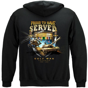 More Picture, Desert Storm Proud To Have Served Premium Men's Long Sleeve