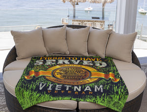 More Picture, Vietnam Proud To Have Served Blanket