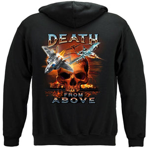 More Picture, Death From Above Premium Men's Hooded Sweat Shirt