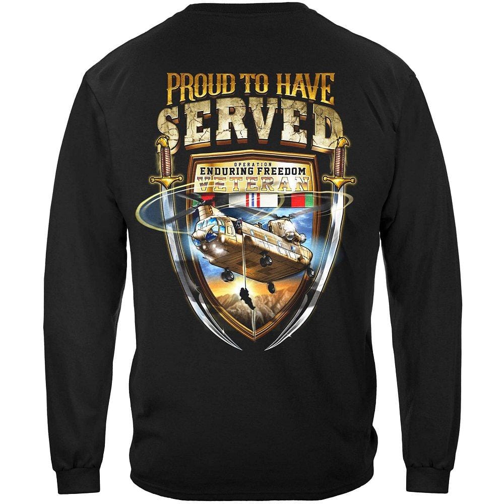 Proud To Have Served Enduring Freedom Premium Men&#39;s T-Shirt