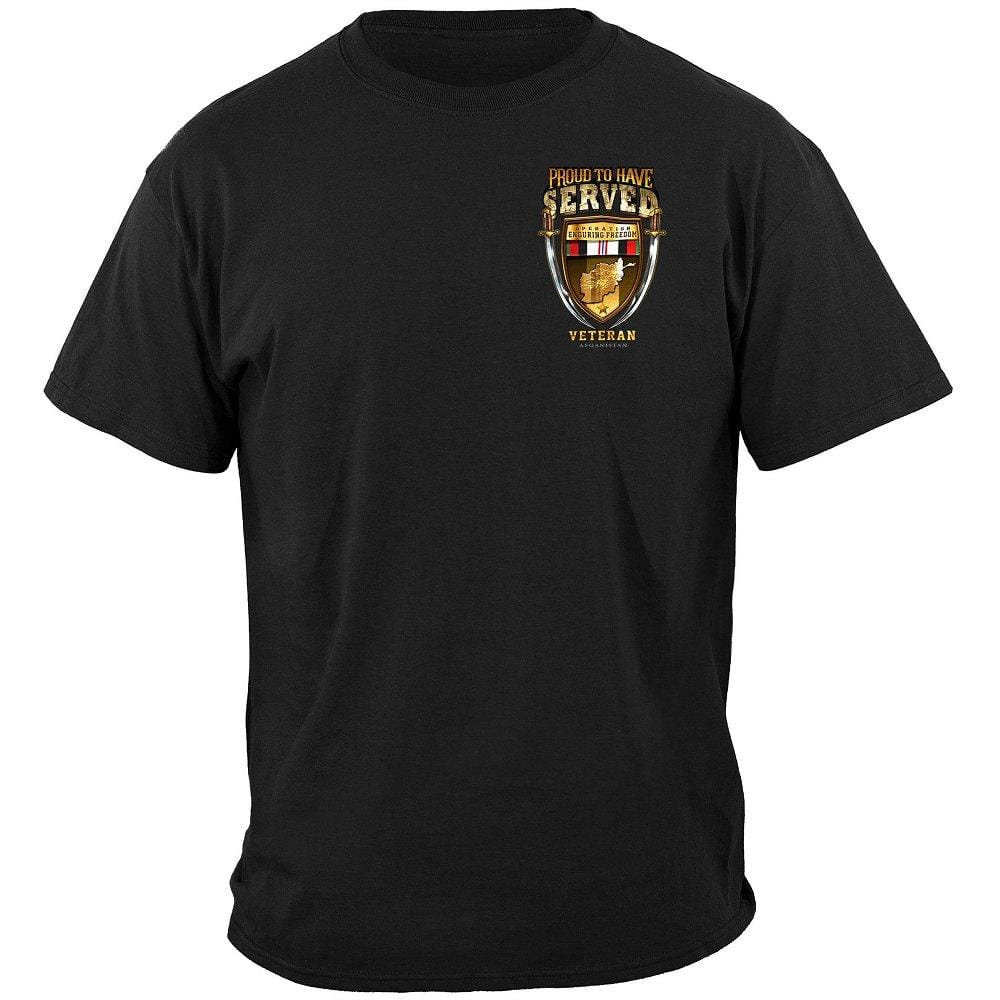 Proud To Have Served Enduring Freedom Premium Men&#39;s T-Shirt