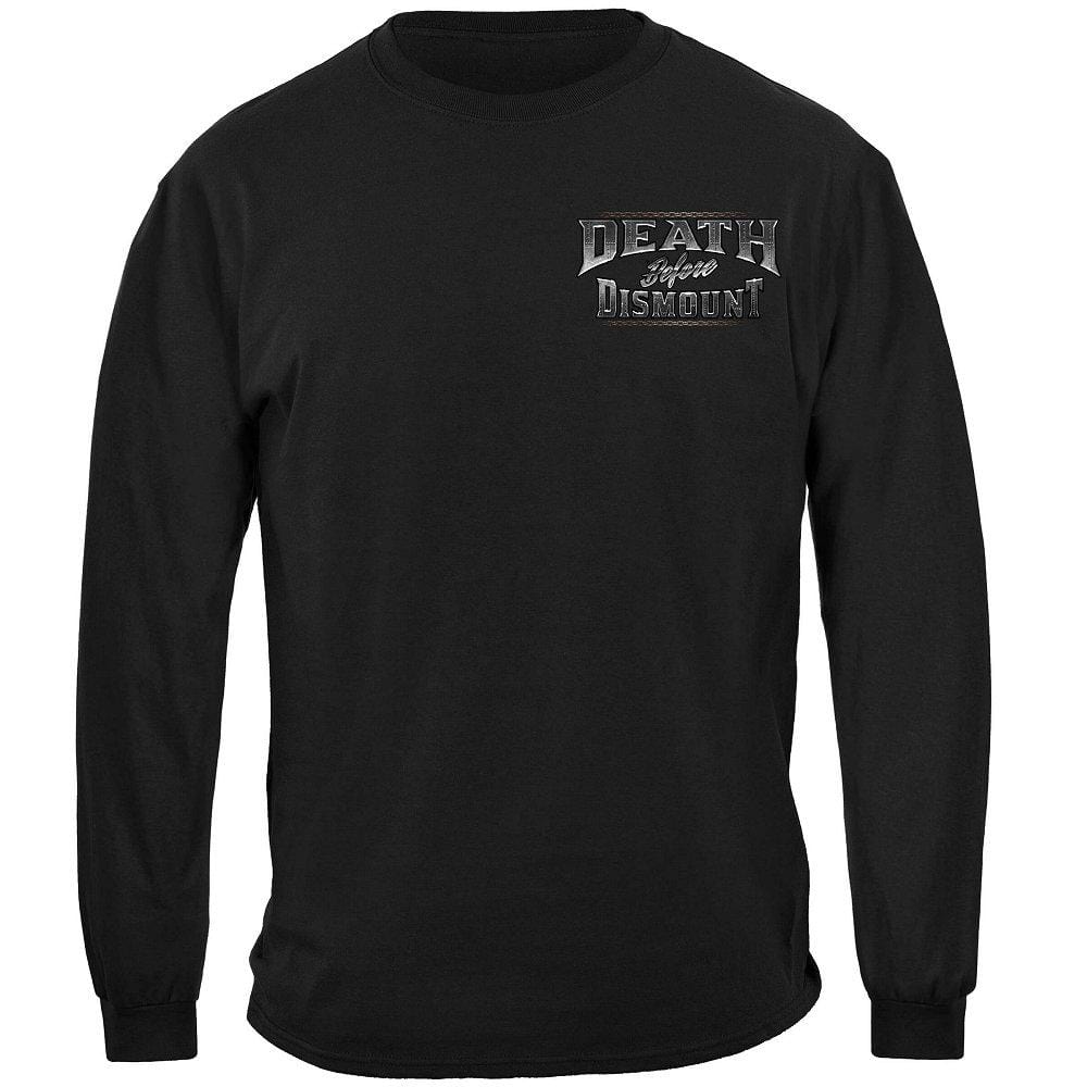 Death Before Dismount Premium Men&#39;s Hooded Sweat Shirt