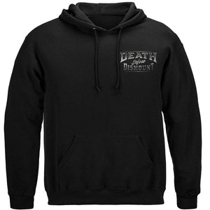 More Picture, Death Before Dismount Premium Men's Hooded Sweat Shirt