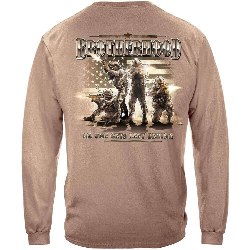 Brotherhood No One Gets Left Behind Premium Men&#39;s T-Shirt