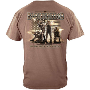 More Picture, Brotherhood No One Gets Left Behind Premium Men's T-Shirt