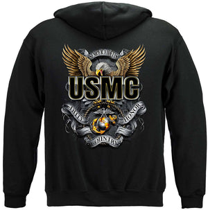 More Picture, USMC Duty Honor Country Screaming Eagle Premium Long Sleeves