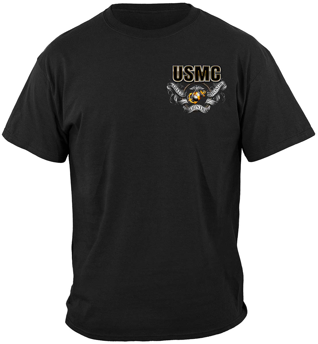 USMC Duty Honor Country Screaming Eagle Premium T-Shirt